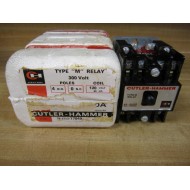 Cutler Hammer D23MB Eaton Type M Relay 78-2113-17849 Series A2
