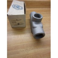 Appleton TB57 Grayloy FM7 Conduit Body 1-12" TB Style