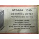 Honeywell M944A-1010 Actuator Motor M944A1010