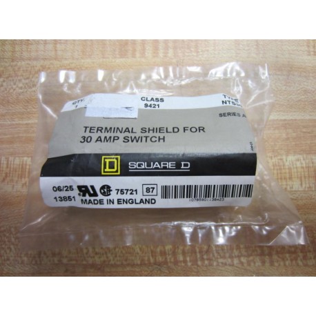 Square D 9421-NTS30 Terminal Shield 9421NTS30