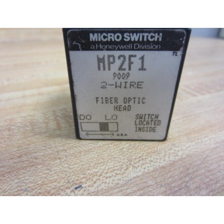 Micro Switch MP2F1 Honeywell Fiber Optic Head - New No Box