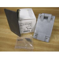 Leviton 4716-CWP Weather-Resistant Covered Inlet 15A 125V