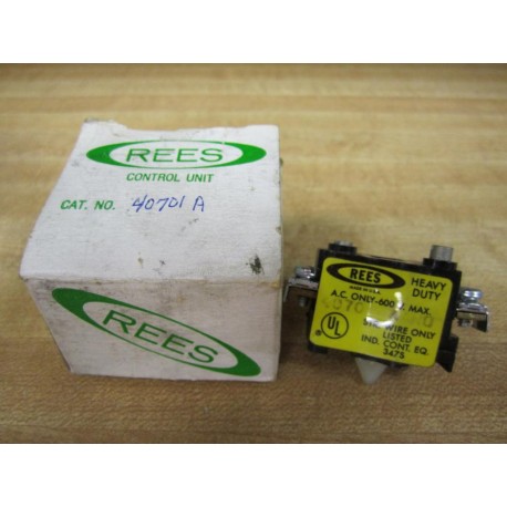 Rees 40701-A-NO Contact Block 40701-A-N0