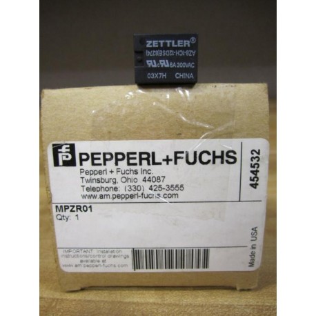 Pepperl + Fuchs MPZR01 Sensor AZ8-1CH-12DSE 54532