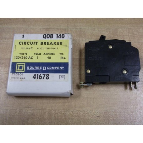 Square D QOB-140 Circuit Breaker