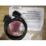 Horner APG HE693SNPCBLB Adapter & Cable SNP to RS-232