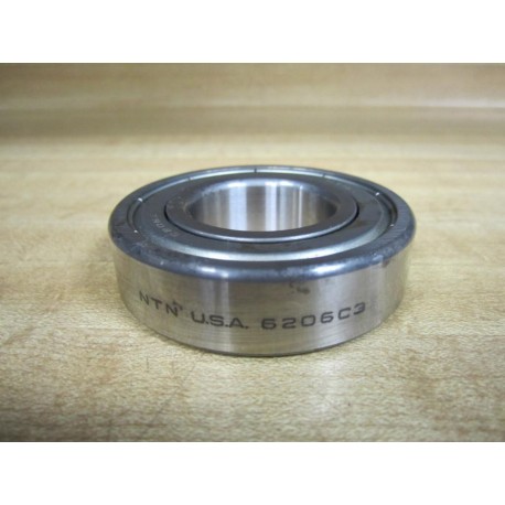 NTN 6206Z Radial Ball Bearing 6206C3 - New No Box