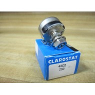 Clarostat 43C2 200Ω Potentiometer 43C2