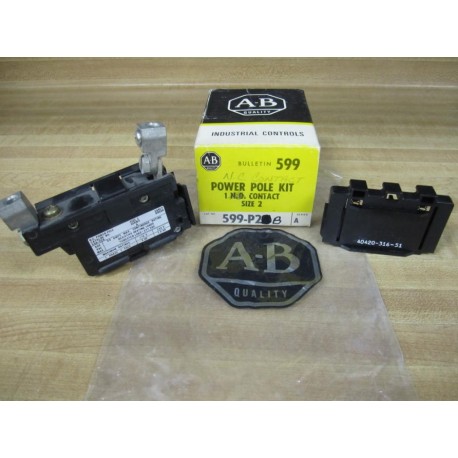 Allen Bradley 599-P2B Power Pole Kit 599P2B Series A