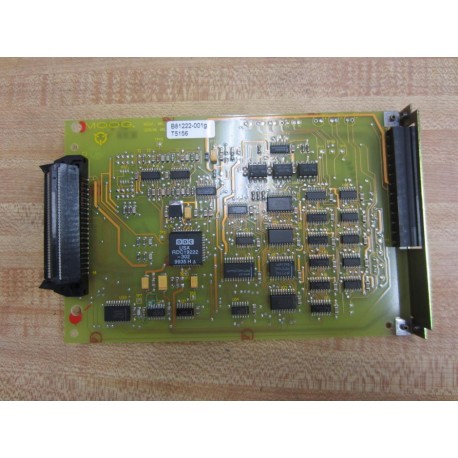 Moog B81222-001 Servo Amplifier Board B81224-1 - Used