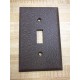 1-GANG Single GANG Wall Switch Cover Brown Metal (Pack of 115) - New No Box