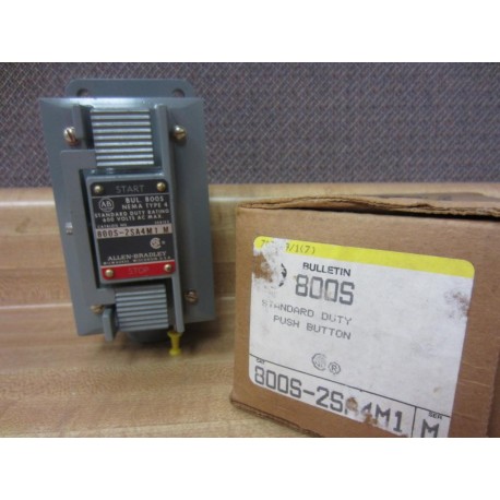 Allen Bradley 800S-2SA4M1 Push Button Start Stop Switch 800S2SA4M1