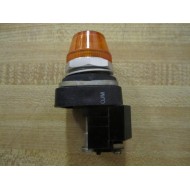 Allen Bradley 800T-P16A Amber Pilot Light 800TP16A Series N - Used
