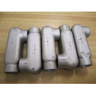 Red Dot ALR-3 LR Style Conduit Body Bag Of 5 - New No Box