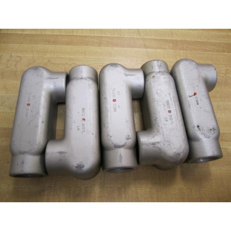 Red Dot ALR-3 LR Style Conduit Body Bag Of 5 - New No Box