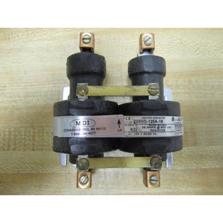 MDI 235NO-120A-18 Contactor - Used