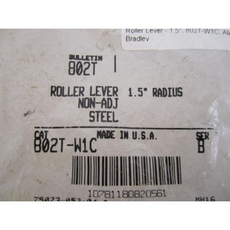 Allen Bradley 802T-W1C Lever Arm 802TW1C