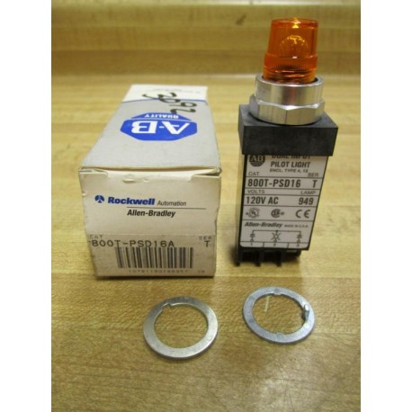 Allen Bradley 800T-PSD16A Pilot Light 800TPSD16A Series T