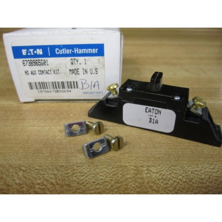 Cutler Hammer 673B965G01 Auxiliary Contact Kit Cat.B1A