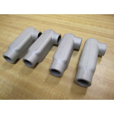 Appleton LR75-M Style LR Conduit Body Bag Of 4 - New No Box