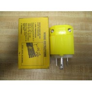 Hubbell 27CM21 HBL27CM21 Plug Yellow