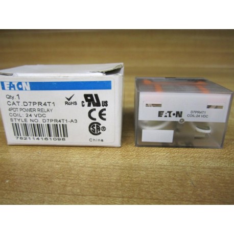 Eaton D7PR4T1 Cutler Hammer Relay D7PR4T1-A3