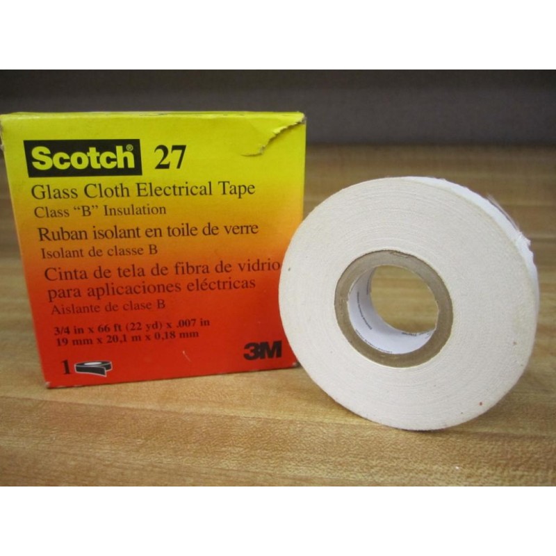 3M 27 Scotch 27 Glass Cloth Electrical Tape - Mara Industrial