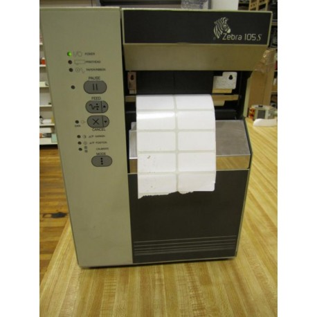 Zebra Technologies 105S Thermal Barcode Label Printer - Used