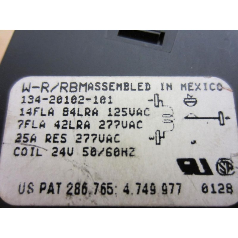 Milnor relay rail, 98CMCR1801 (CSVP), 09FF002F2H (EF71A/B), 09C024D71  (CRDC/L)