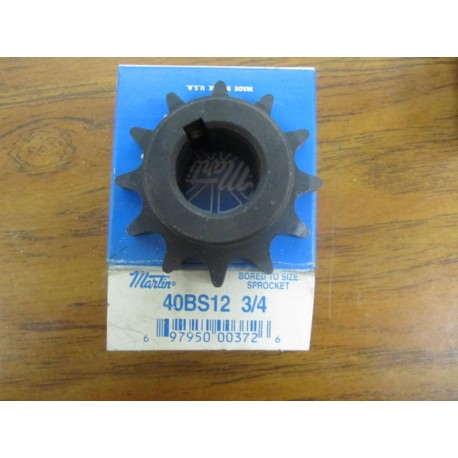 Martin 40BS12-34 Sprocket  40BS1234