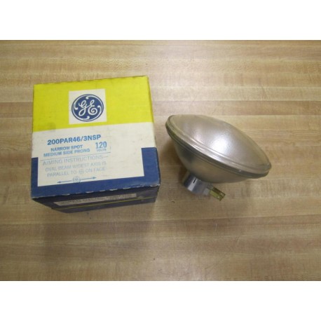 General Electric 200PAR463NSP Sealed Beam Lamp 120 Volts