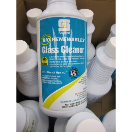 Spartan Chemical Glass Cleaner Bio Renewables (Pack of 12)