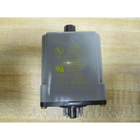 Square D 8501 JCK-24 Timing Relay - Used