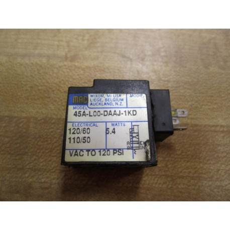 Mac Valves 45A-L00-DAAJ-1KD Valve - Used