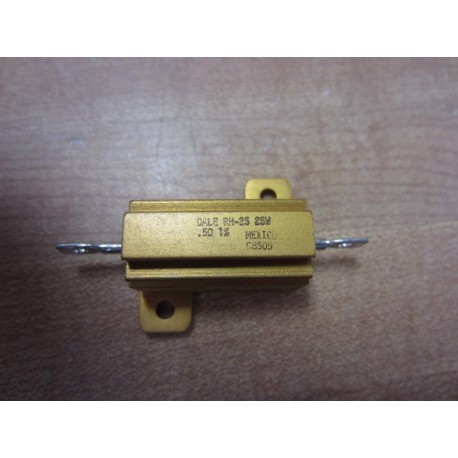 Vishay RH-25 Dale Resistor RH25 .5Ω  1% - New No Box