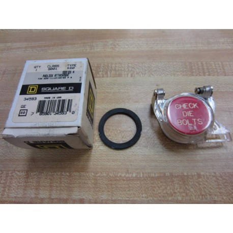 Square D 9001-K60 Padlock Attachment 9001K60