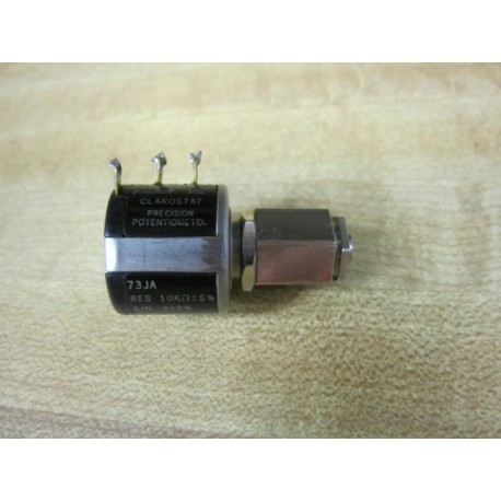 Clarostat 73JA Potentiometer RES 10KΩ±5% - Used