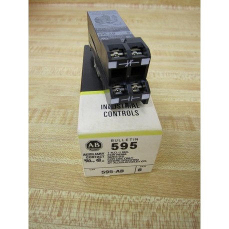 Allen Bradley 595-AB Contact 595AB Size 0-5