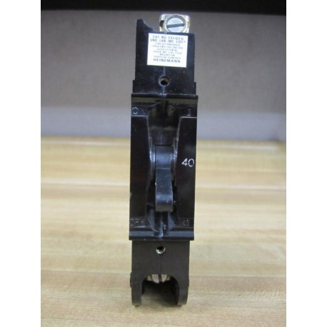 Heinemann CE1-G3-U Circuit Breaker  CE1G3U Cracked - Used