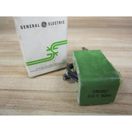 General Electric 15D3G2 Solenoid Coil Green