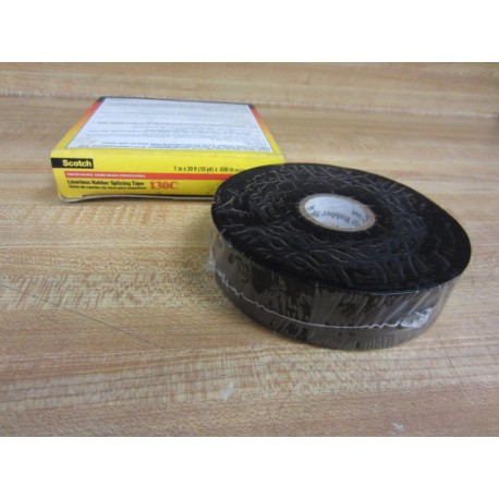 3M 130C Scotch Linerless Rubber Splicing Tape 1"