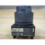 Fuji Electric AH22-J3 Selector Switch AH22J3 Without Key - Used