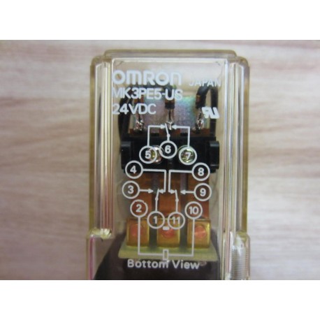 Omron MK3PE5-US 24VDC Relay - Used