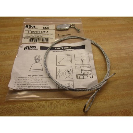 Atlas SC5 5' Safety Cable