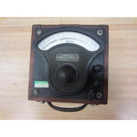 GE General Electric 356578 Antique Amp Meter Vintage Industrial 39040 - Used