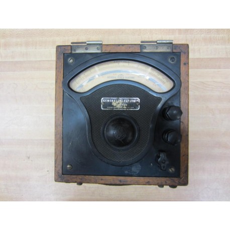 General Electric 3571174 Antique Amp Meter Vintage Industrial 39077 - Used