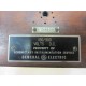 General Electric 912749 Antique D-C Volt Meter Vintage Industrial - Used