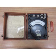 Weston 20378 A-C And D-C Wattmeter Antique W-115 39046 - Used