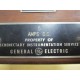 General Electric 52760 Antique D-C Amperes Meter Vintage Industrial - Used