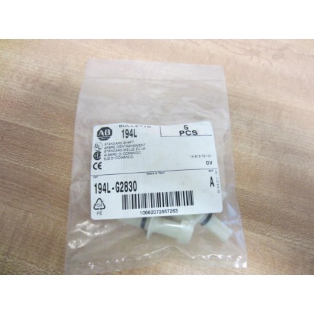 Allen Bradley 194L-G2830 Standard Shaft 194LG2830 Series A (Pack of 5)